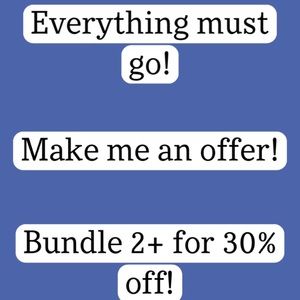 Huge sale!!